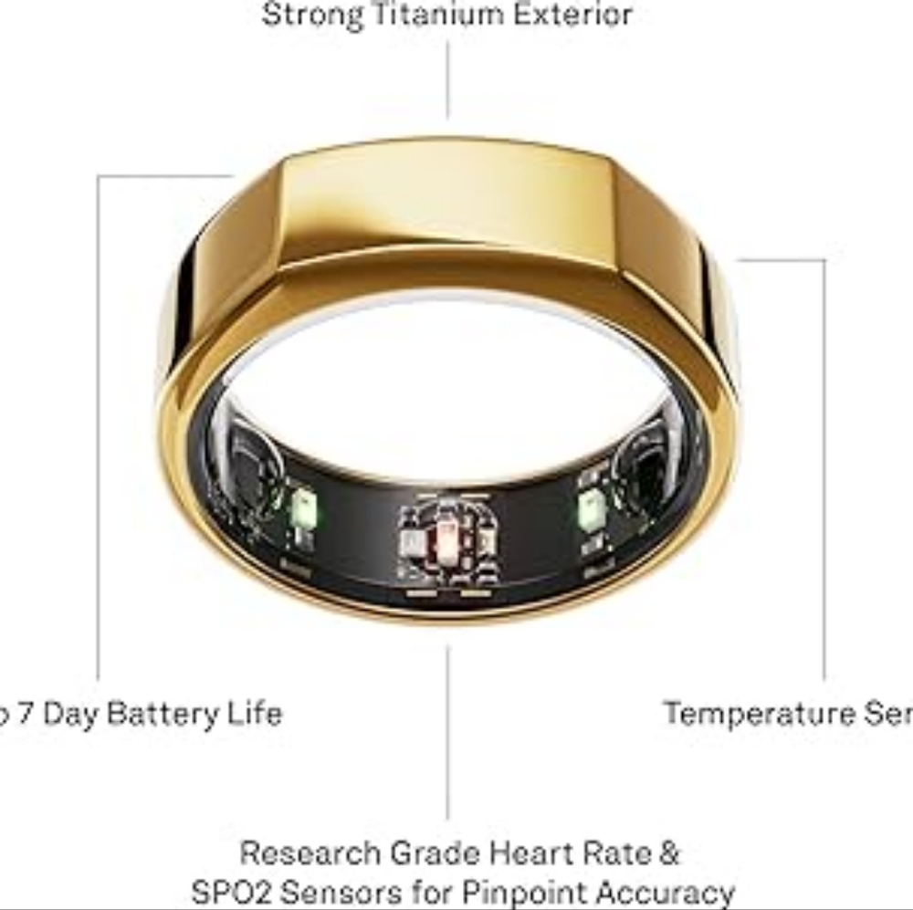 Oura Gen3 Heritage Gold sz 9